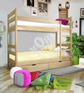 Фото Двуспальная кровать двухъярусная Омаль 1