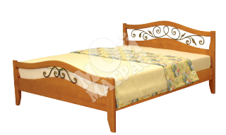 кровати с ковкой